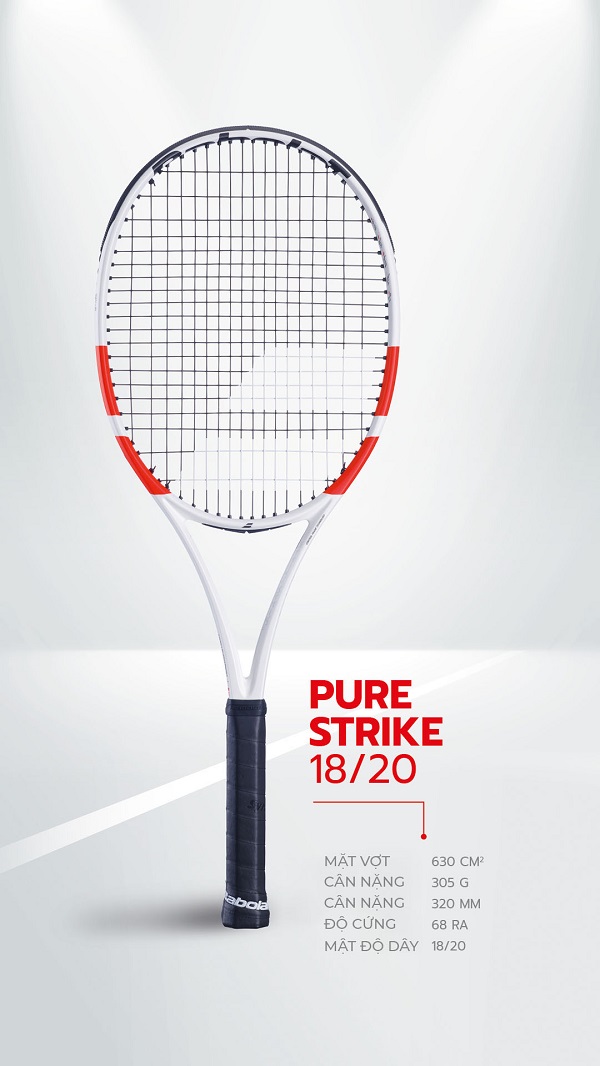 Babolat Pure Strike Carbon Grey 305g 18x20 - Ảnh 2